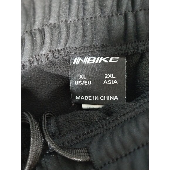 INBIKE Winter Cycling Pants Windproof Fleece Lined XL Black - Picture 4 of 8